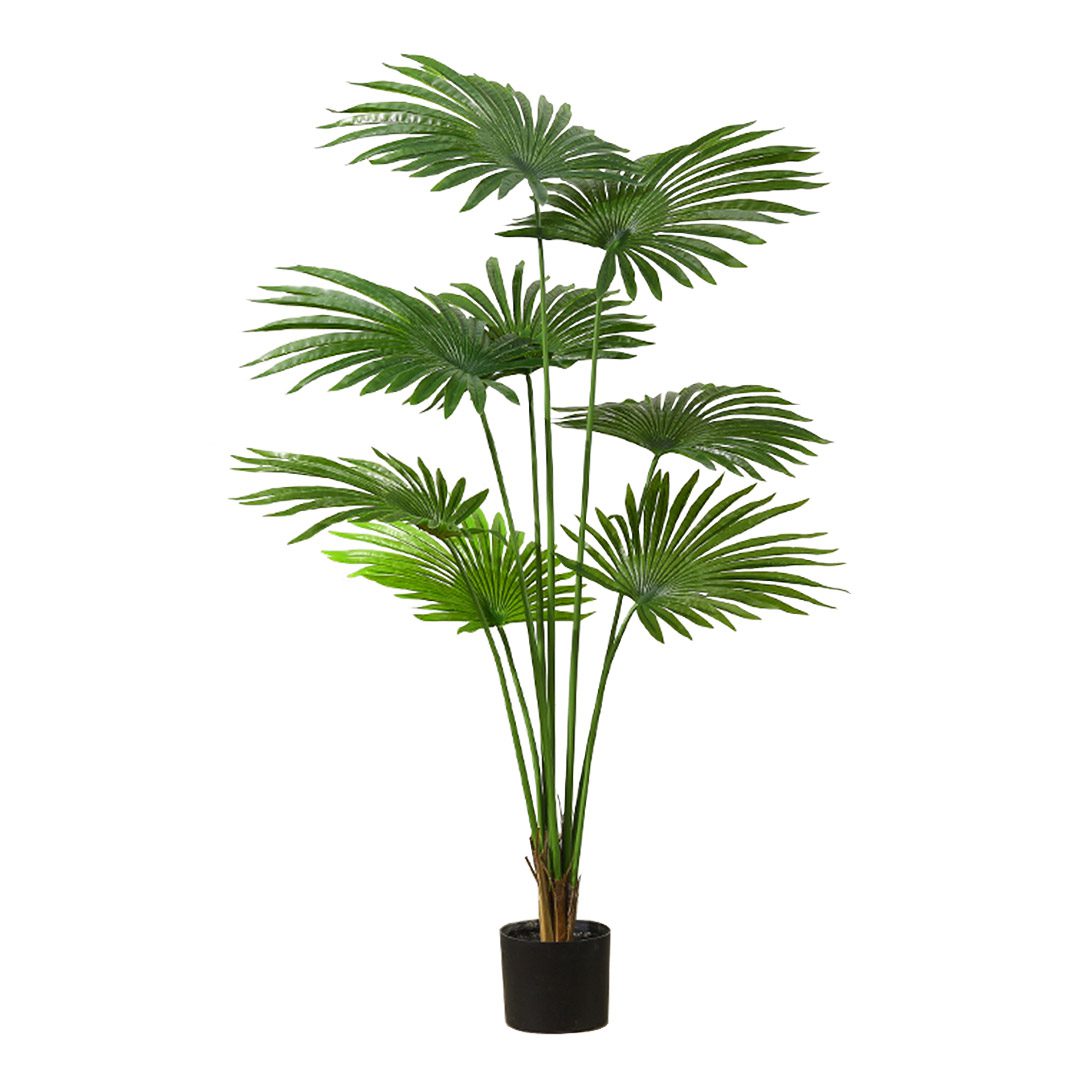 Fake Fan Palm Tree
