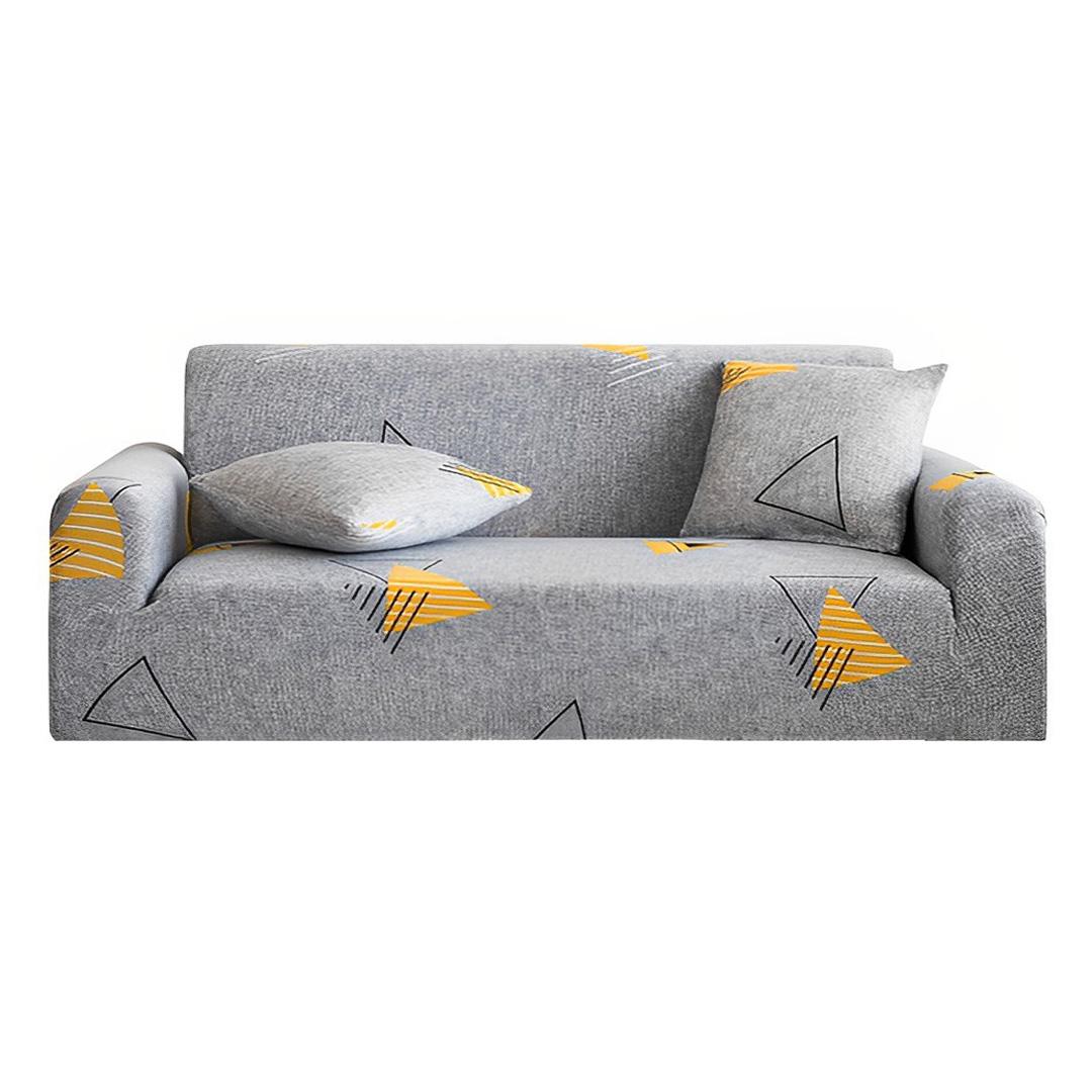 3-Seater Printed Sofa Cover Couch Protector Lounge Slipcover - Free Shipping