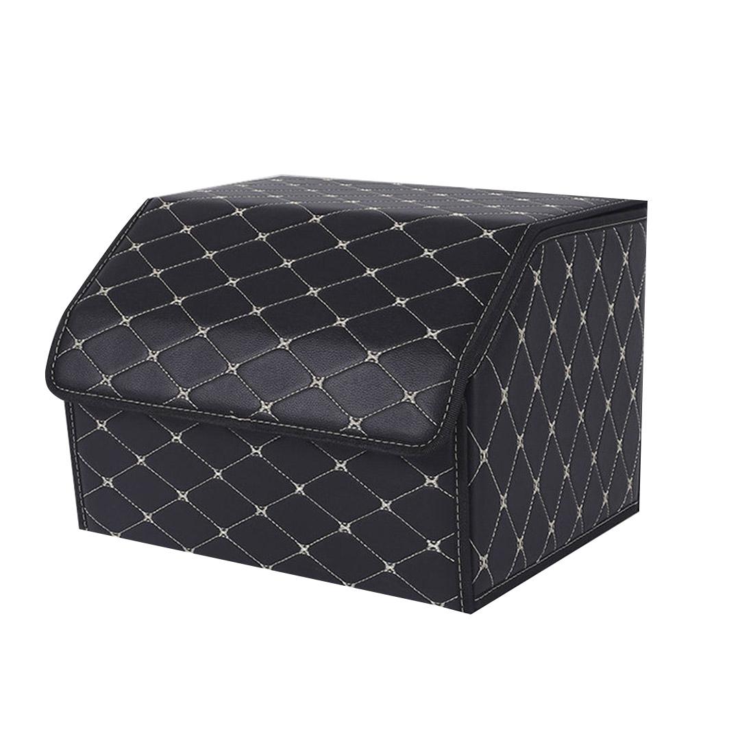 Foldable Leather Car Boot Trunk Cargo Organiser Storage Medium - Free Shipping