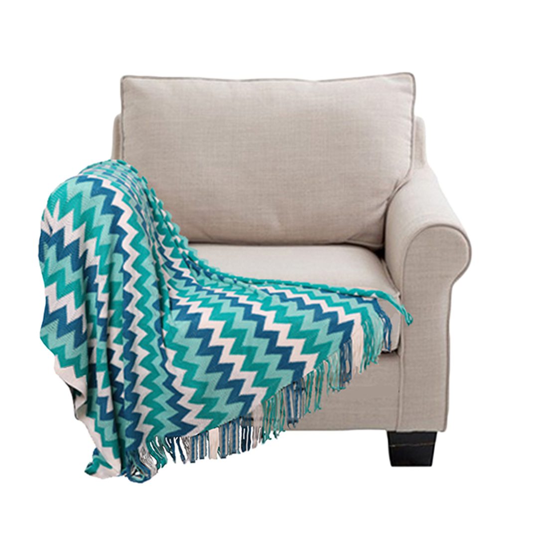 Zig Zag Throw Blanket