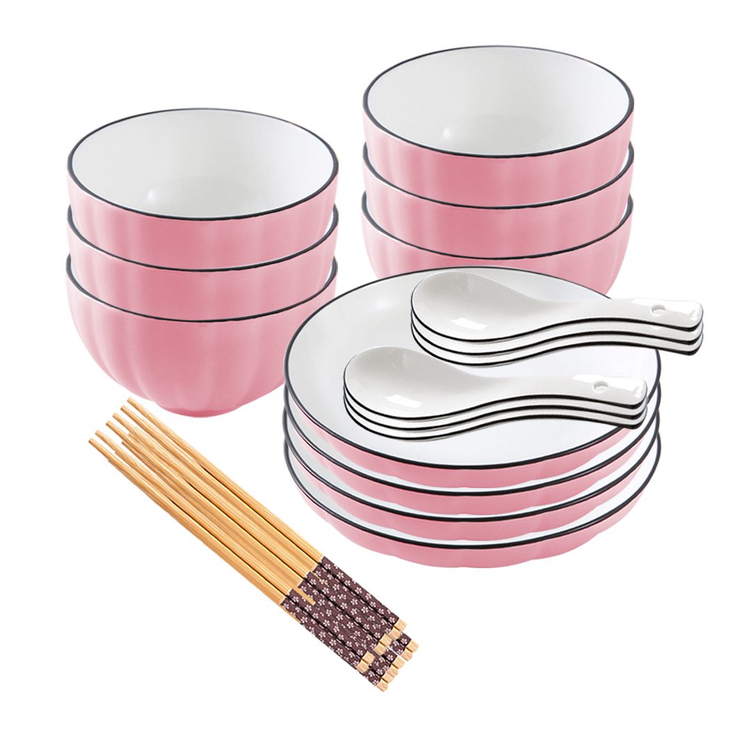 Pink Style Dinnerware Sets