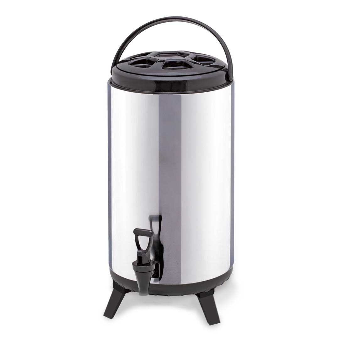 Portable Insulated Coffee Tea Beer Barrel Brew Pot with Dispenser 8L - Free Shipping