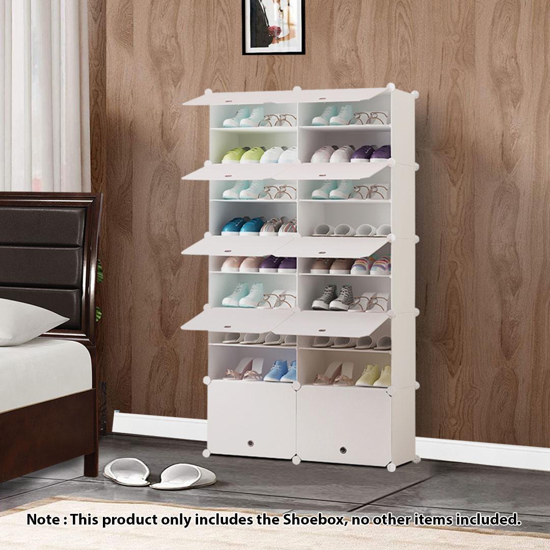 Shop Shoe Rack with Doors - Stylish Organisation | OzGalore
