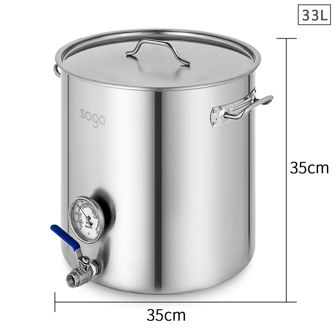 Shop Stainless Steel Brew Pot. Free Shipping OzGalore