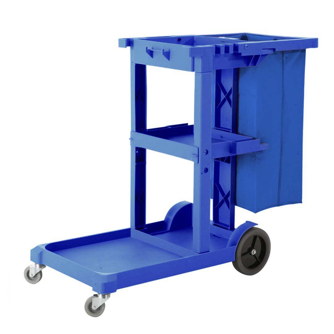 Janitor Cleaning Waste Trolley Waterproof Bag 3 Tier Multifunction - Free Shipping - Image 2