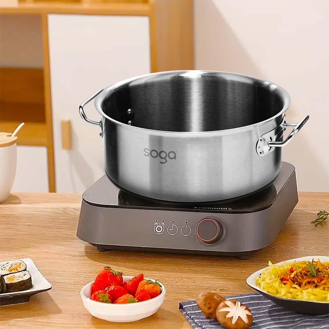 Thick Stainless Steel Stockpot 18/10 Without Lid 113L - Free Shipping - Image 3