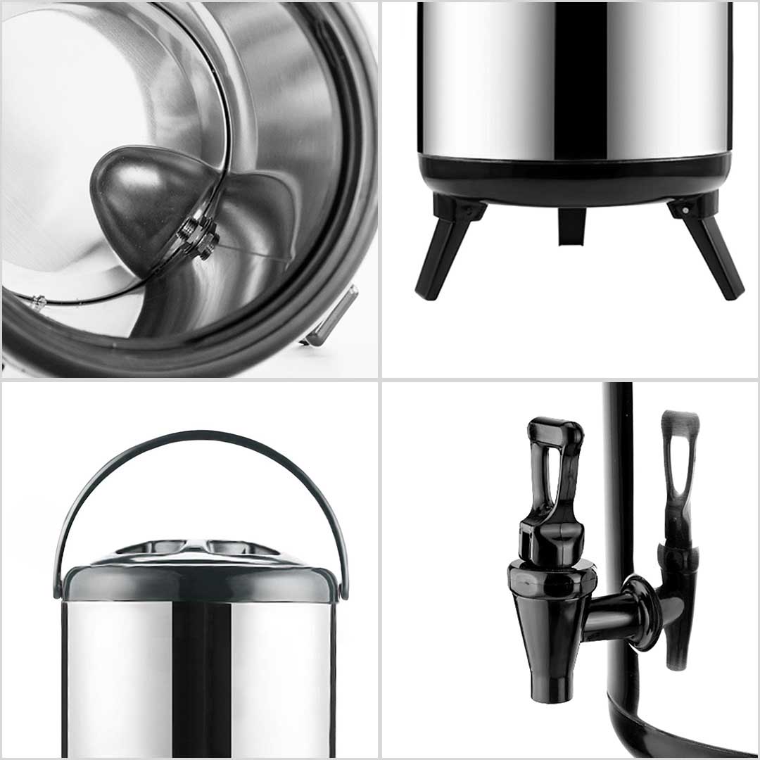SOGA 14L Portable Insulated Cold and Heat Coffee Tea Beer Barrel Brew Pot With Dispenser - Free Shipping - Image 4