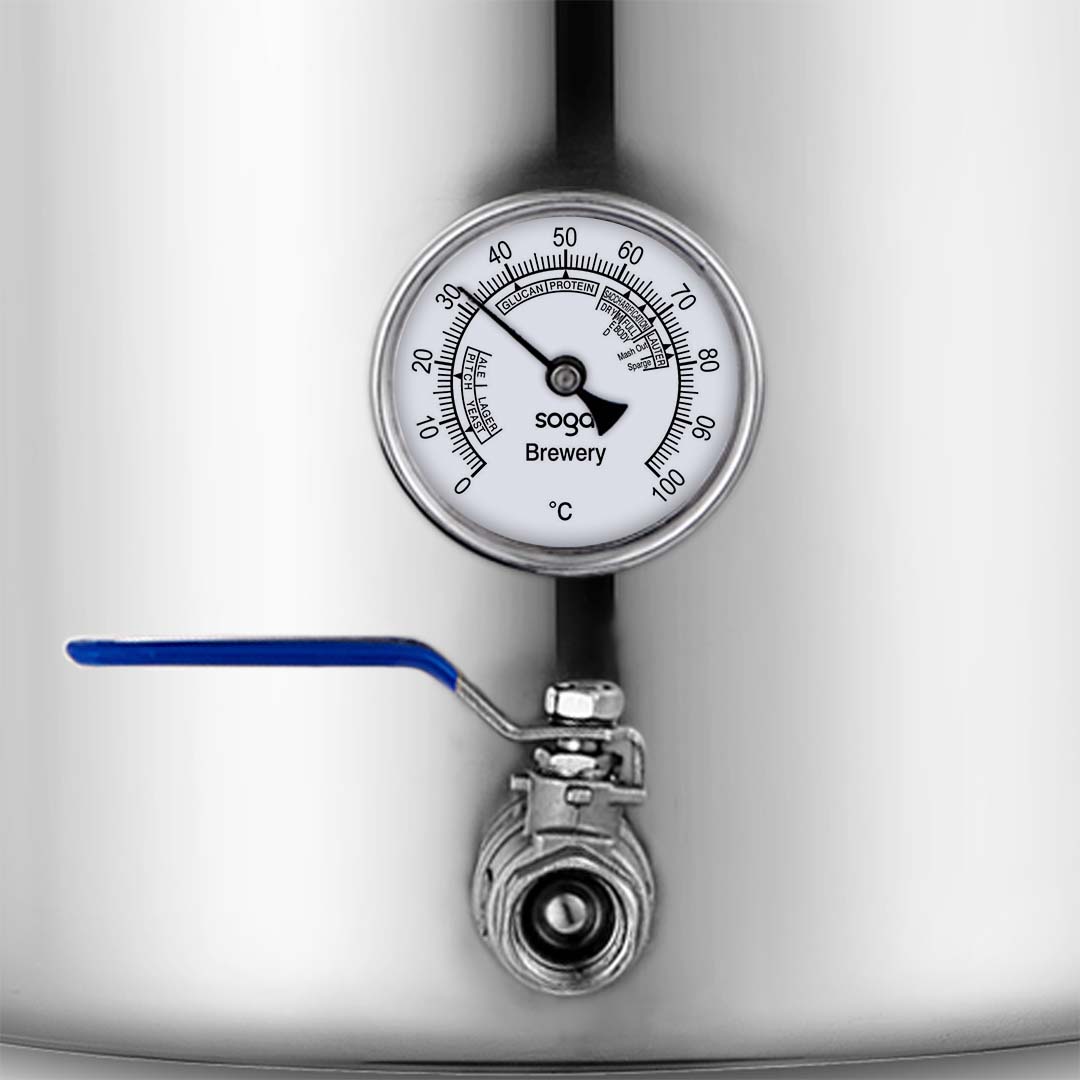 High Quality Stainless Steel Brewery Pot 130L With Beer Valve 55x55cm - Image 5