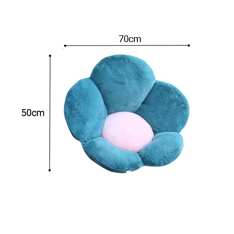 Flower Cushion Leaning Floor Plush Pillow Green Whimsical - Free Shipping - Image 6