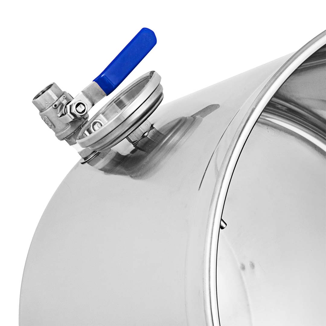 Stainless Steel 50L No Lid Brewery Pot Fermenter With Beer Valve 40x40cm - Free Shipping - Image 7