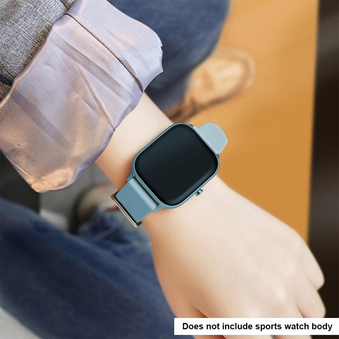 Sport Smart Watch Model P8 Compatible Wristband Bracelet Strap Blue - Free Shipping - Image 8
