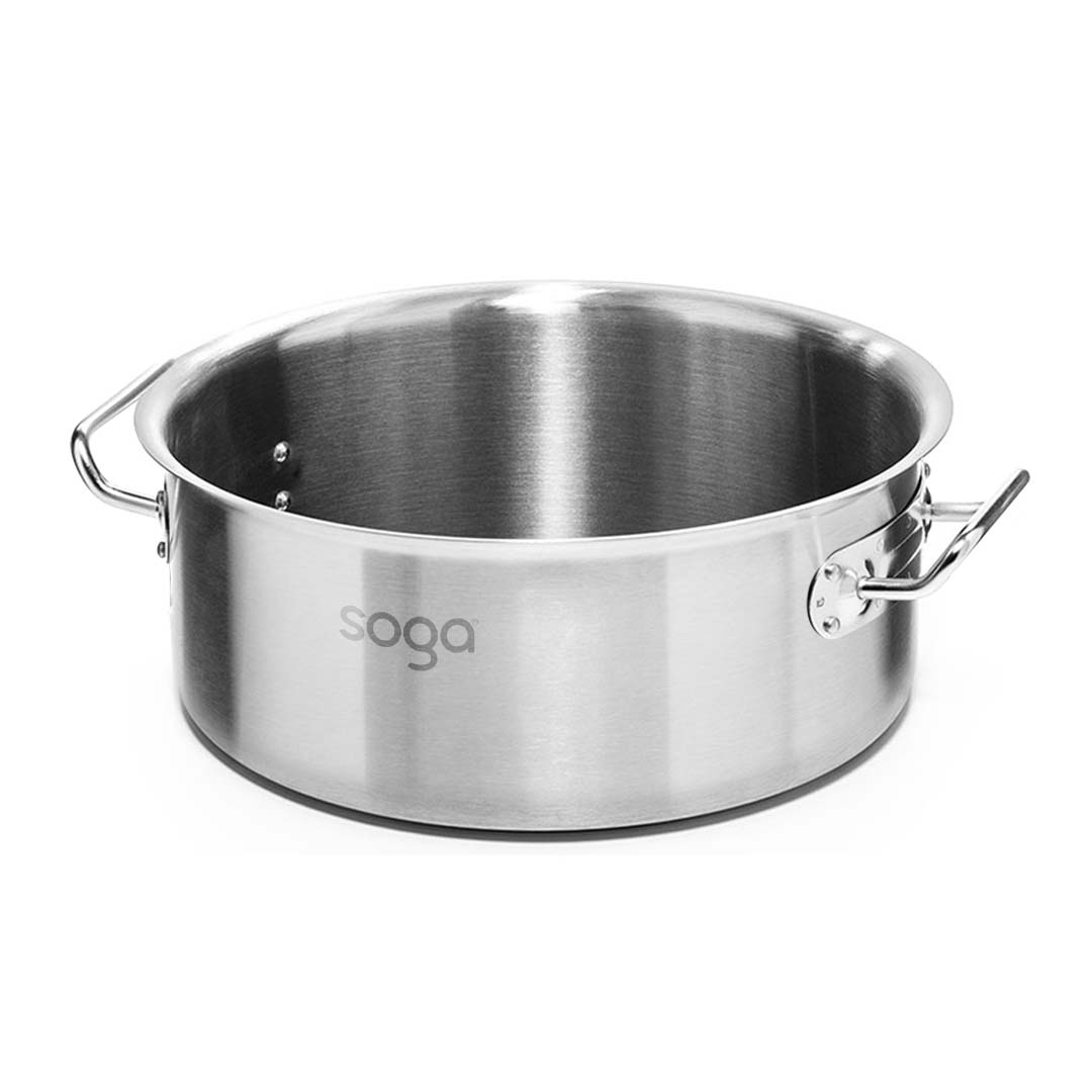 Dual Burners Cooktop with 14L Stainless Steel Stockpot and 28cm Induction Fry Pan - Free Shipping - Image 9