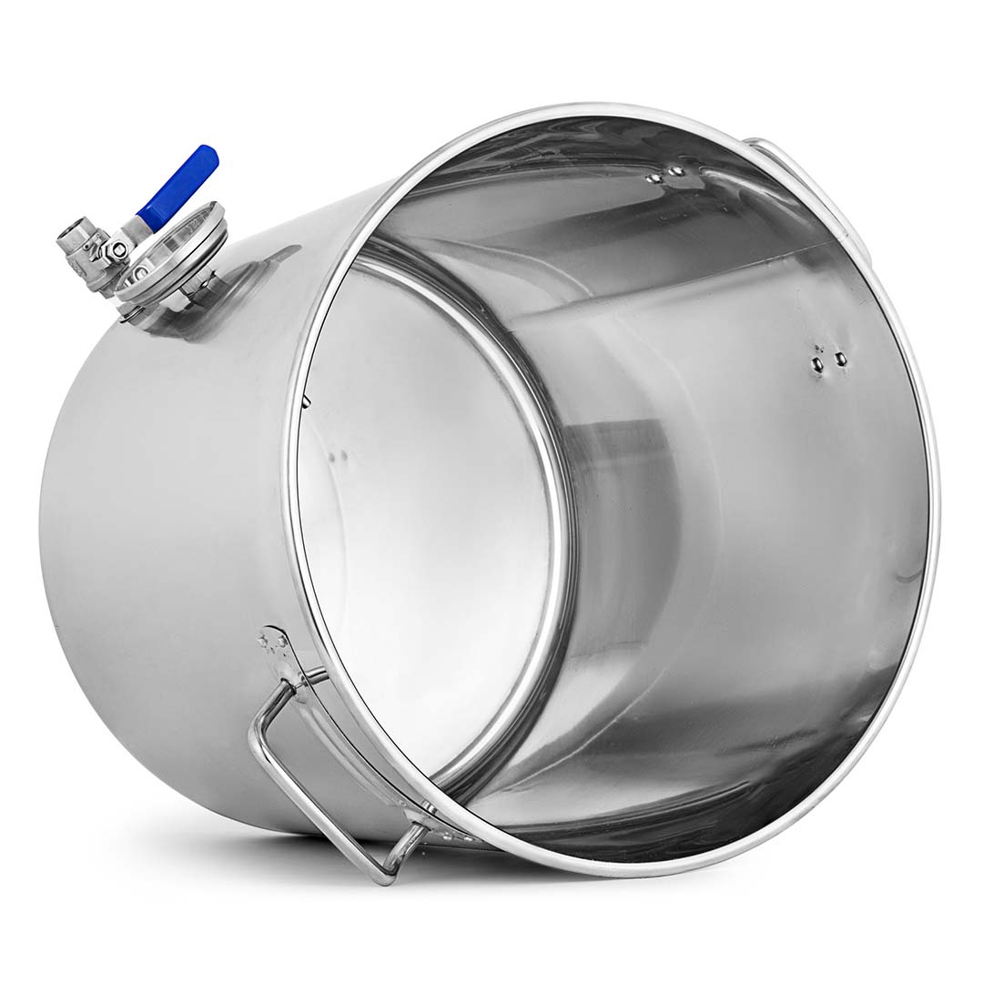 High Quality Stainless Steel Brewery Pot 130L With Beer Valve 55x55cm - Image 10