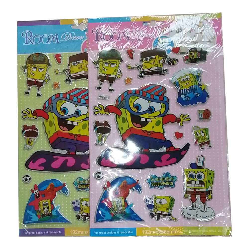 SpongeBob Stickers 3D