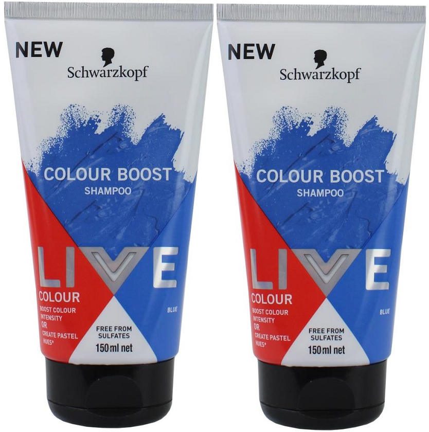 schwarzkopf colour boost shampoo blue