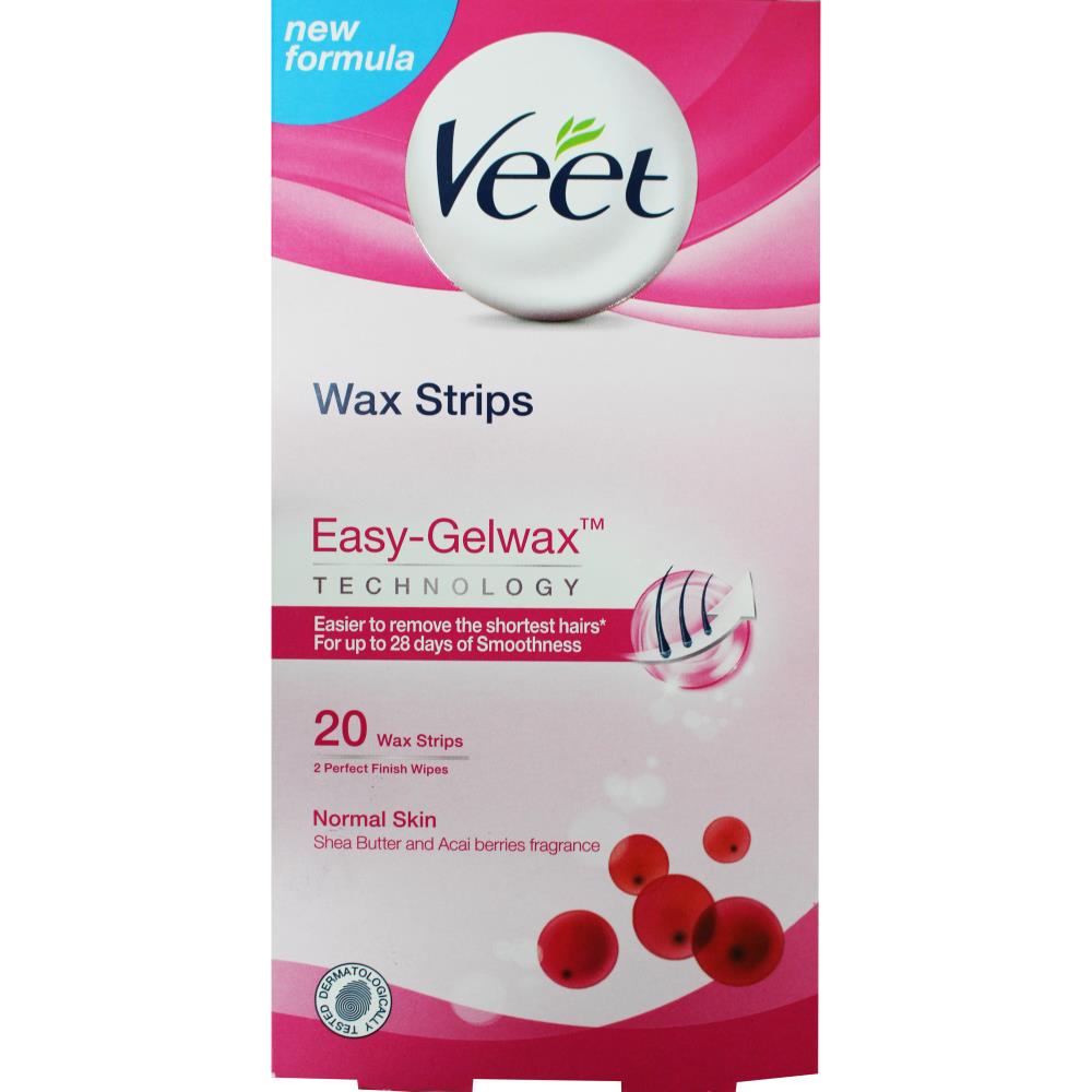 Veet Easy-Gel Legs Wax Strips