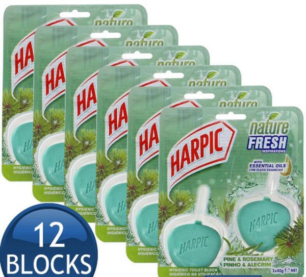 Harpic Cageless Toilet Blocks