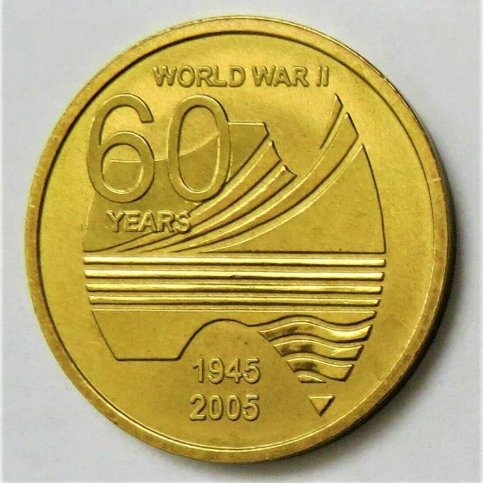 60th anniversary world war 2 coin
