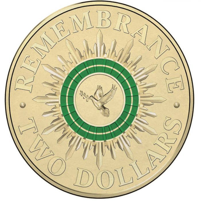 2014 Remembrance Day $2 Coin