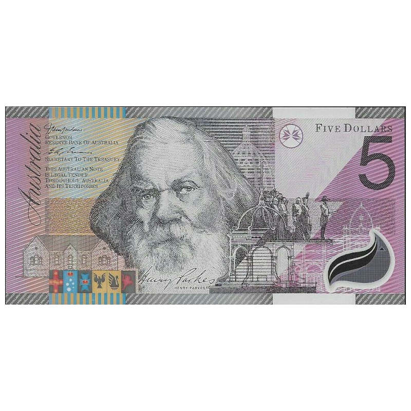 Australia five dollar note
