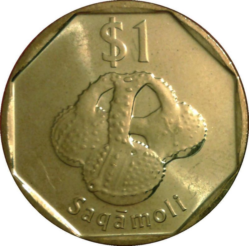 Fiji 1 dollar coin