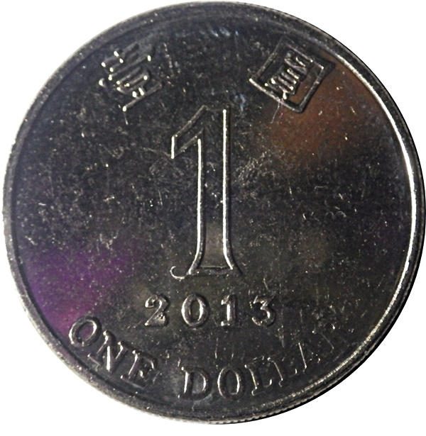 Hong Kong $1 coin