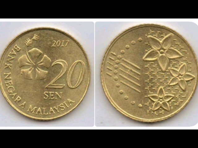 Malaysia 20 Sen coin