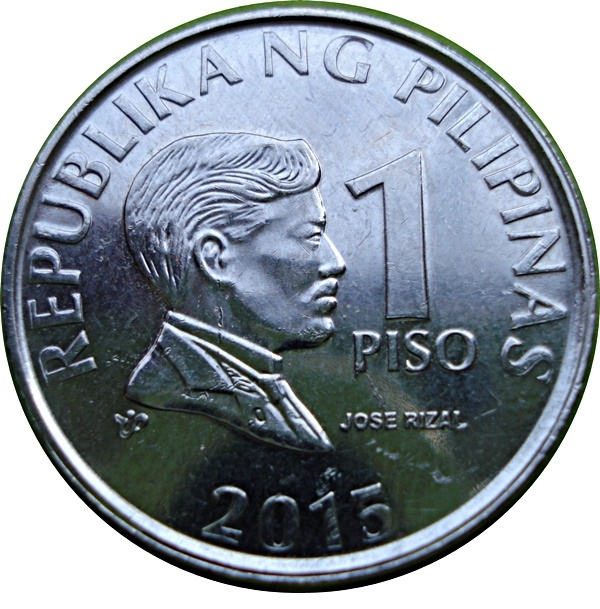 Philippines 1 Peso coin