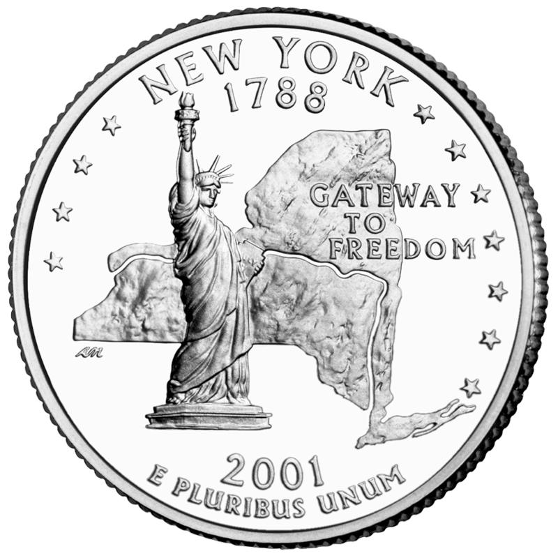 USA quarter dollar coin