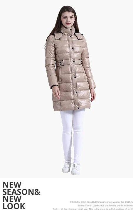 XXL Navy Blue Hooded Puffer Jacket, Fashion Coats - Image 3