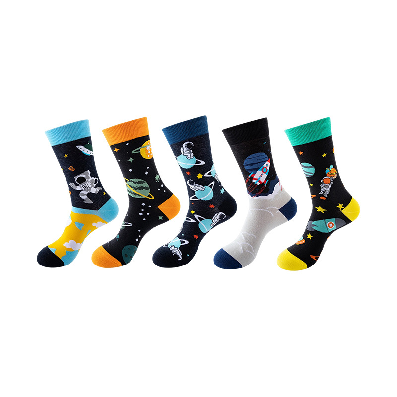 Universe Crafts Design Cotton Fashion Socks, Hottest Designs - Free Shipping