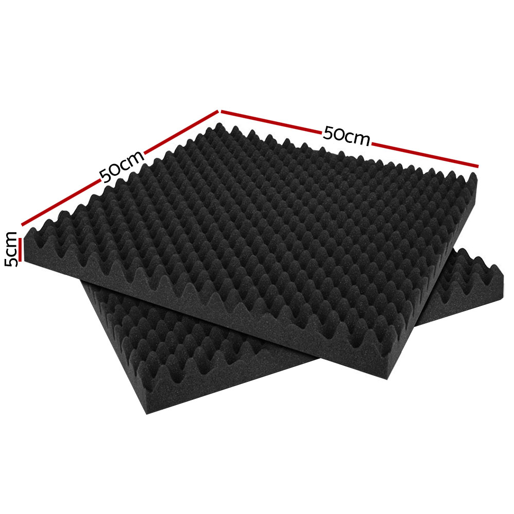 Alpha Acoustic Foam 60pcs 50x50x5cm Sound Proofing Panels - Image 2