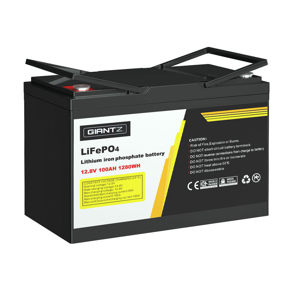 Giantz 12V 100Ah LiFePO4 Lithium Battery Deep Cycle