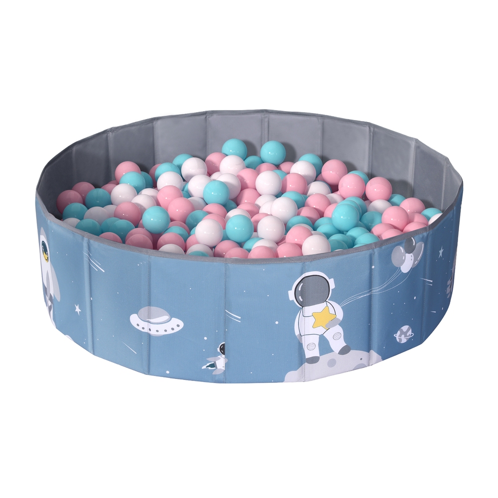 Keezi Kids Ball Pit Ocean Play Foldable Playhouse Bag Blue