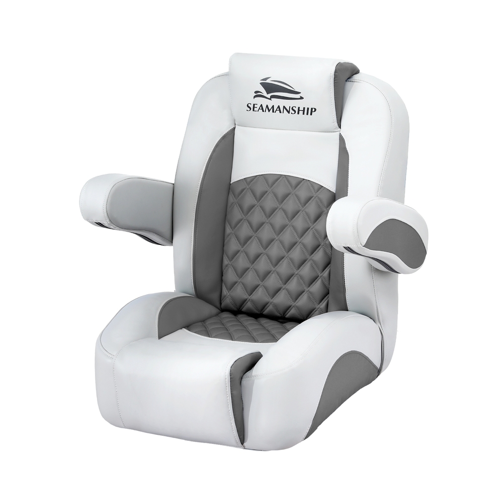 Seamanship Reclining Captain Boat Seat 19cm Cushion