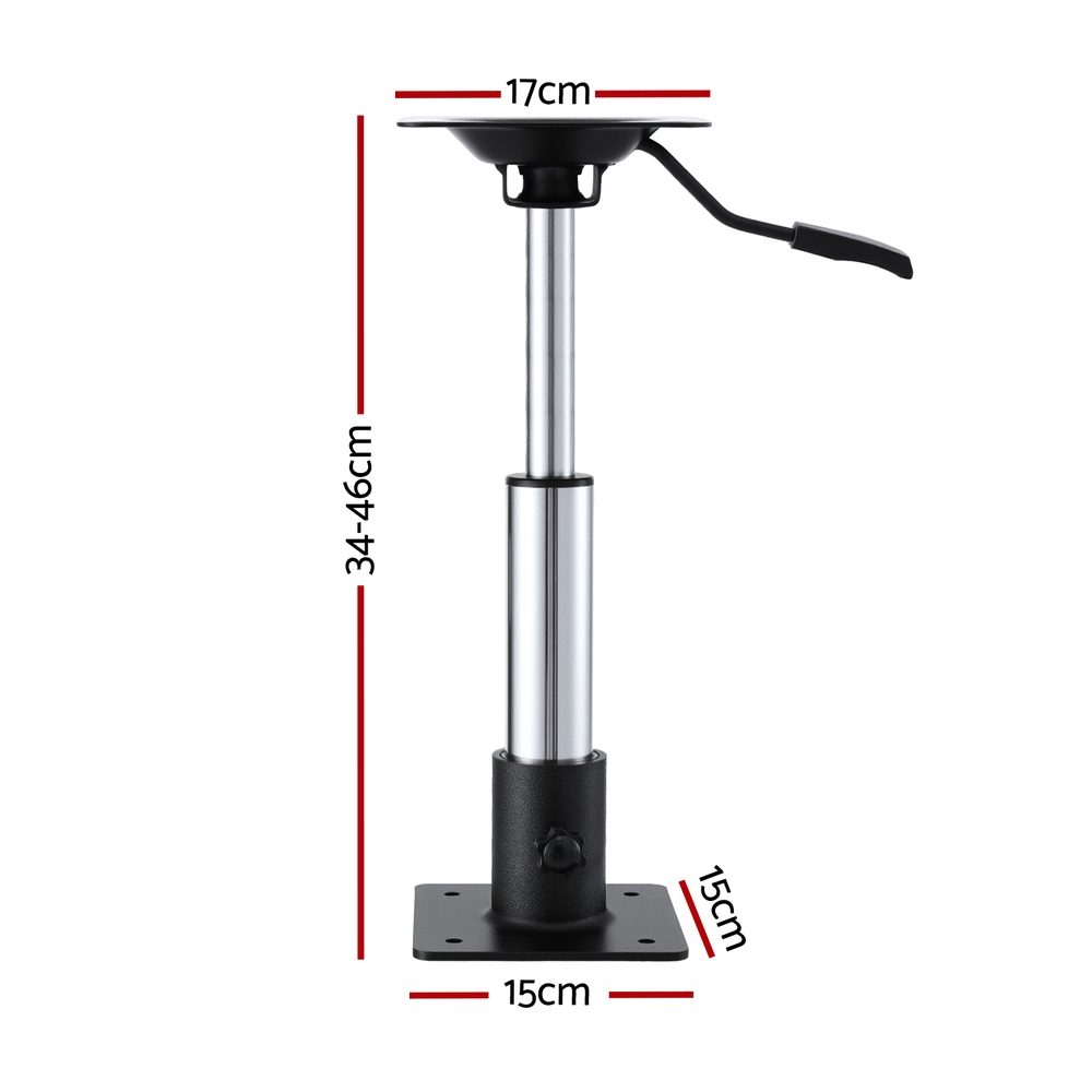 Seamanship Boat Seat Pedestal 34-46cm Gas Lift - Image 2