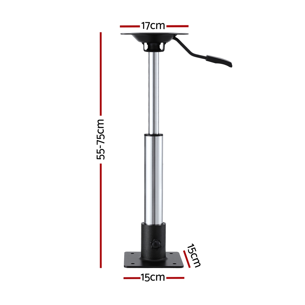 Seamanship Boat Seat Pedestal 55-75cm Gas Lift - Image 2