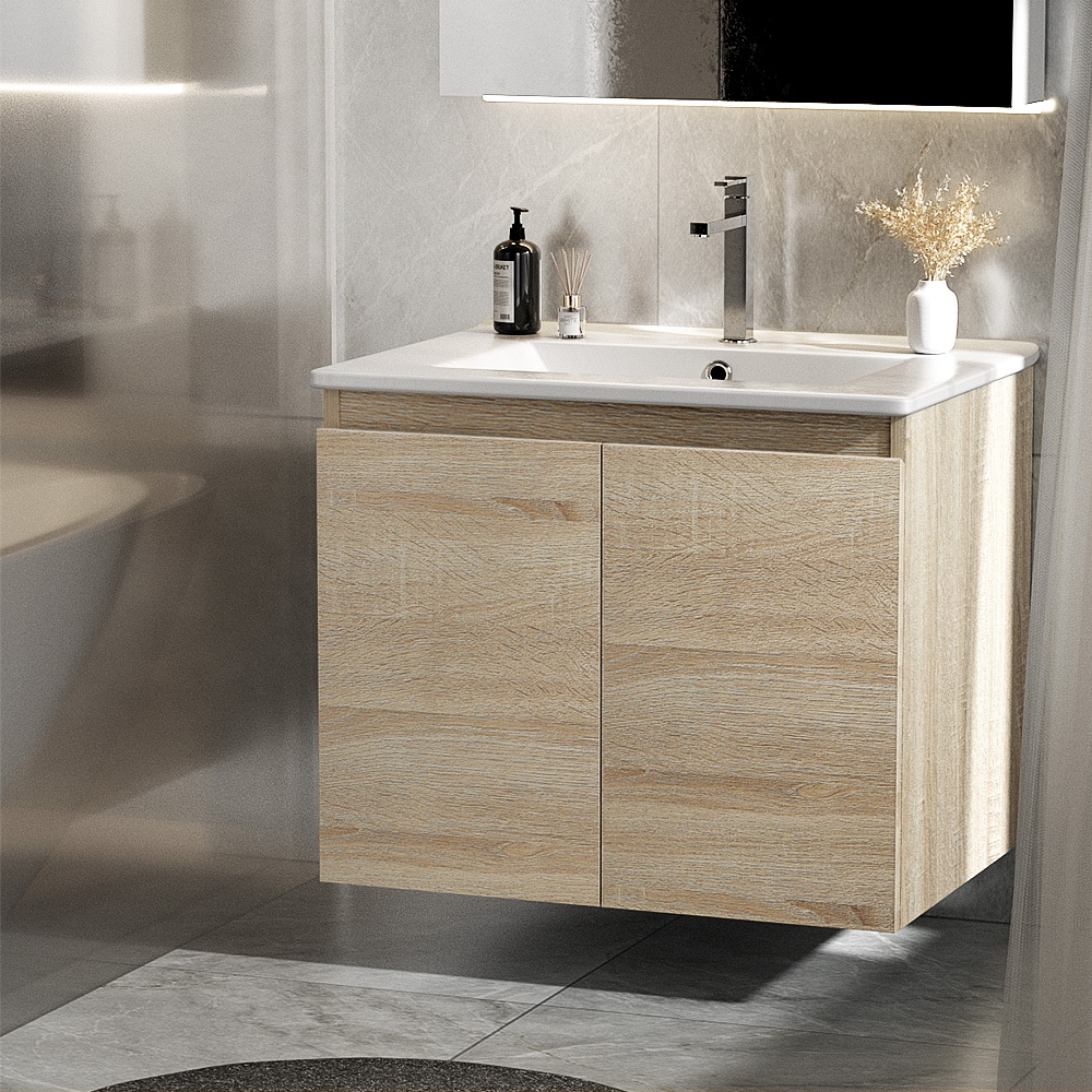 Cefito Vanity Unit 600mm with Basin (Oak)