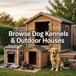 Browse Dog Kennels & Outdoor Houses