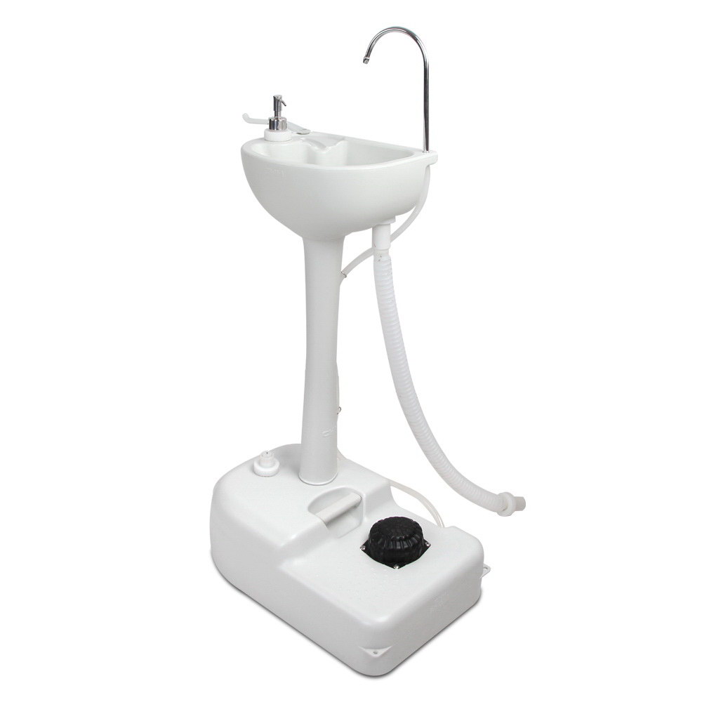 Weisshorn 19L Portable Camping Hand Wash Sink Stand