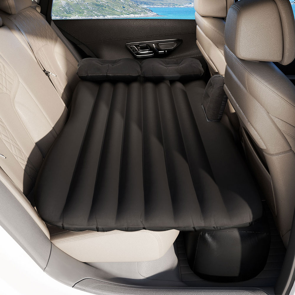 Weisshorn Inflatable Car Air Mattress SUV - Black 134x78cm - Image 7