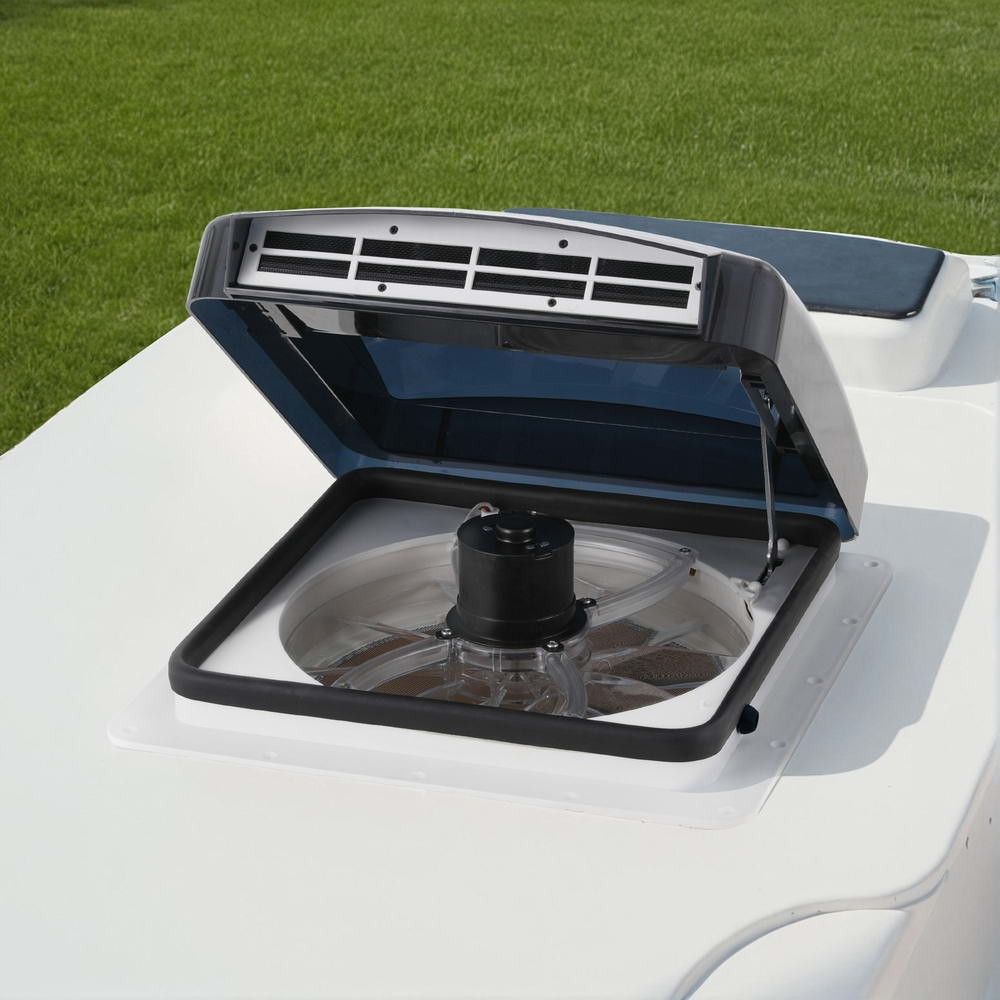 Weisshorn Caravan Air Vent Roof Hatch 12V Shower Fan Reversible Airflow - Image 8