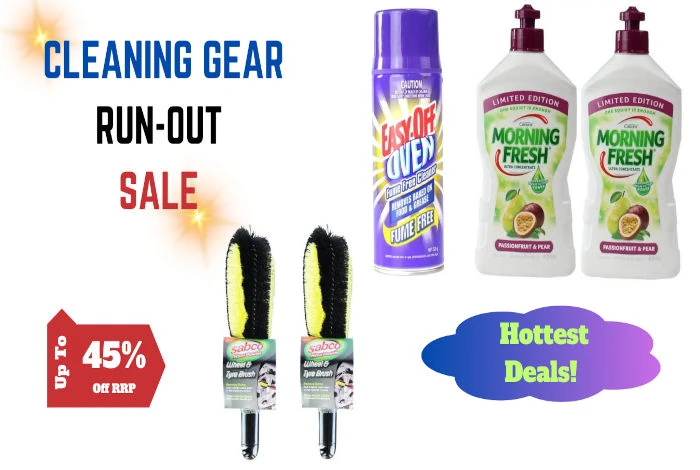 Cleaning Gear on Sale