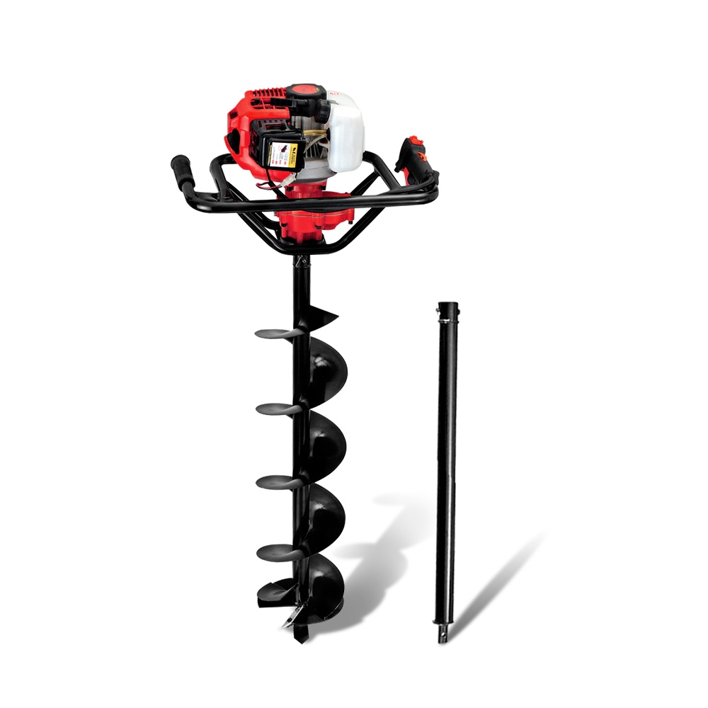 Giantz Post Hole Digger 200mm Petrol Drill Extension Bits Auger - Image 8