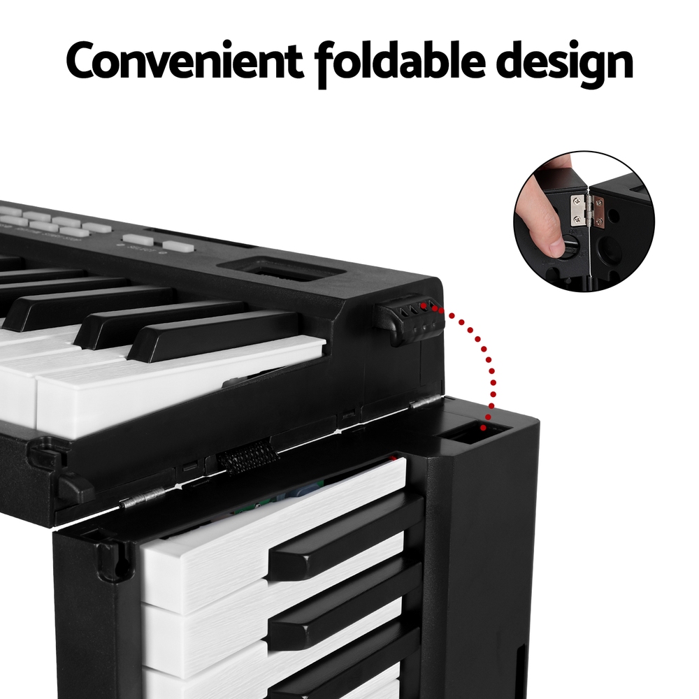 Alpha 88 Key Foldable Digital Electronic Piano Keyboard Bag - Image 6
