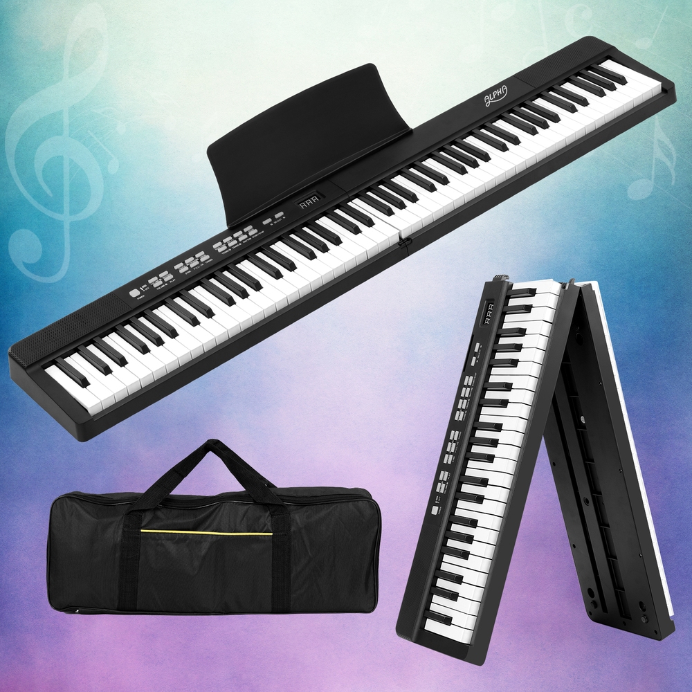 Alpha 88 Key Foldable Digital Electronic Piano Keyboard Bag