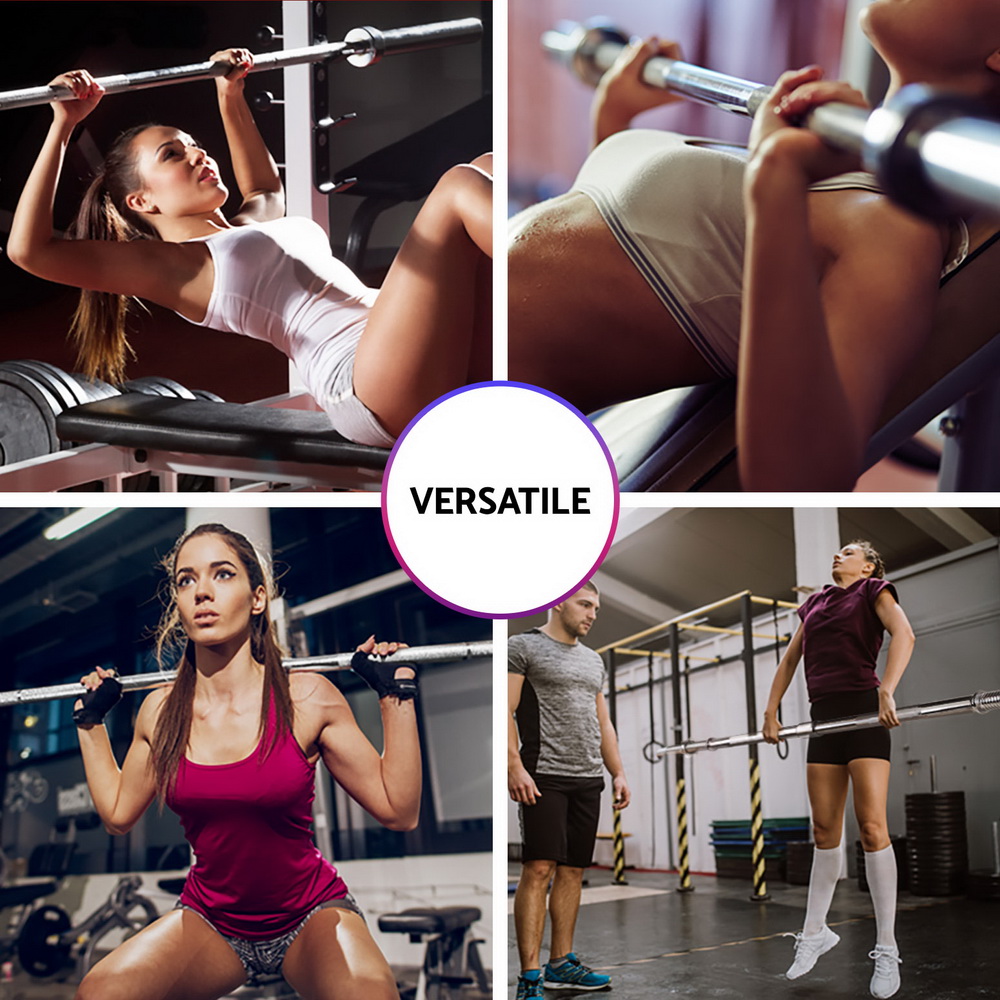 Everfit Barbell Bar Weights Lifting Olympic Training Bar Gym - Image 4