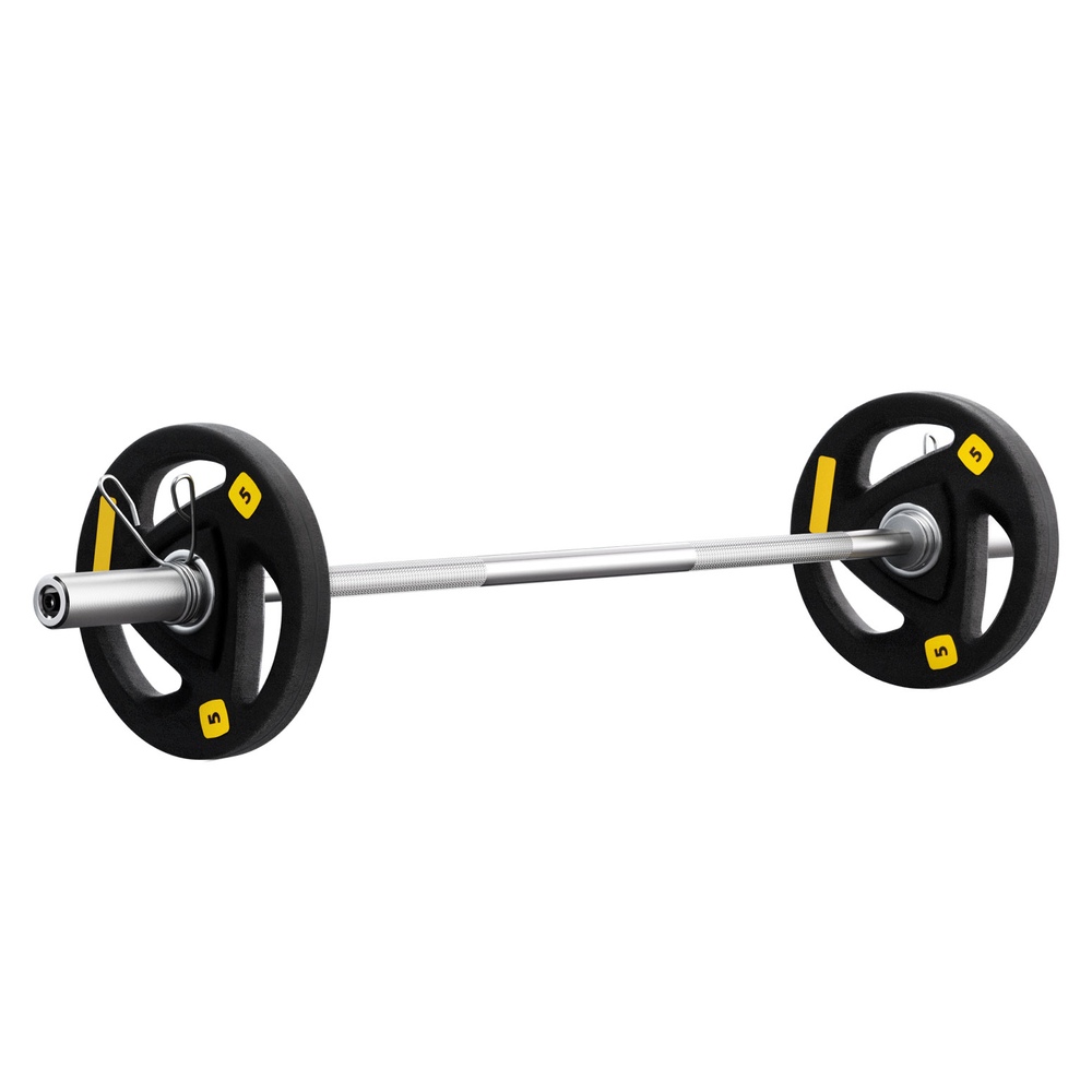 Everfit Barbells Set 16kg 120cm Dumbbells Barbell Weight Set