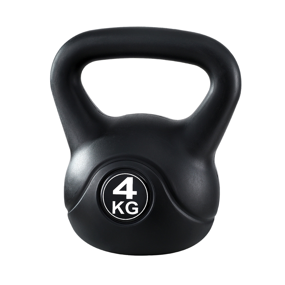 Everfit 4kg Kettlebell Set for Weight Lifting and Home Gym Fitness
