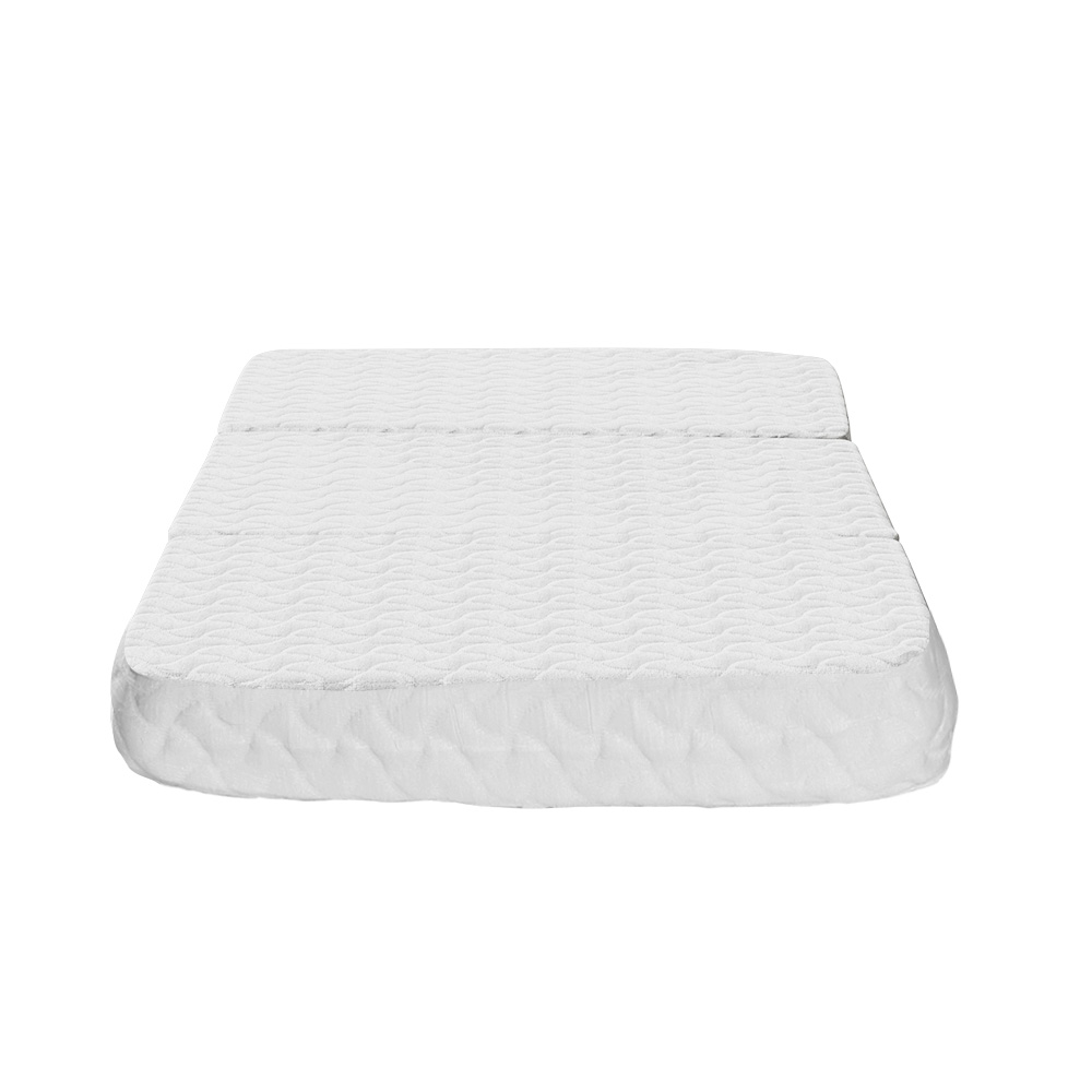 Giselle Foldable Foam Cot Bed Mattress Cool Gel - Image 4